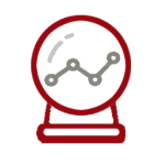 Icon Predictive Vorausschauend Icon Predictive Vorausschauend