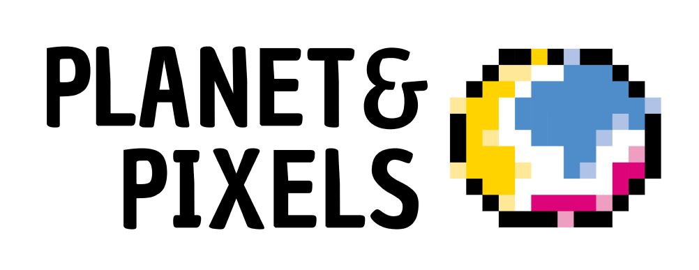 WCD Logo Planet and Pixels