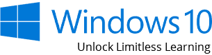 Windows 10 Pro with tagline Windows 10 Pro with tagline