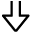 arrow sign down