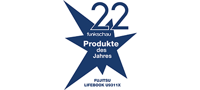 funkschau Produkt des Jahres 2022 Fujitsu Lifebook U9311X