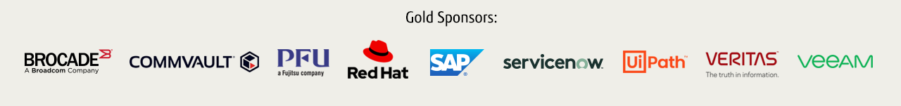 Gold sponsors Gold sponsors