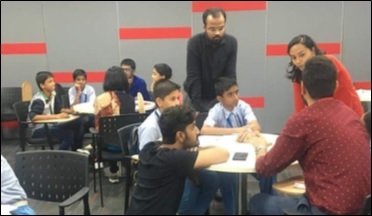 Scene of the class