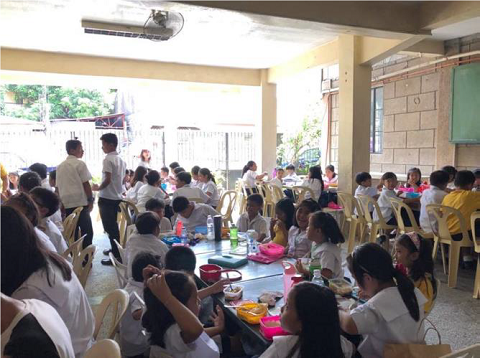 Scene of the school