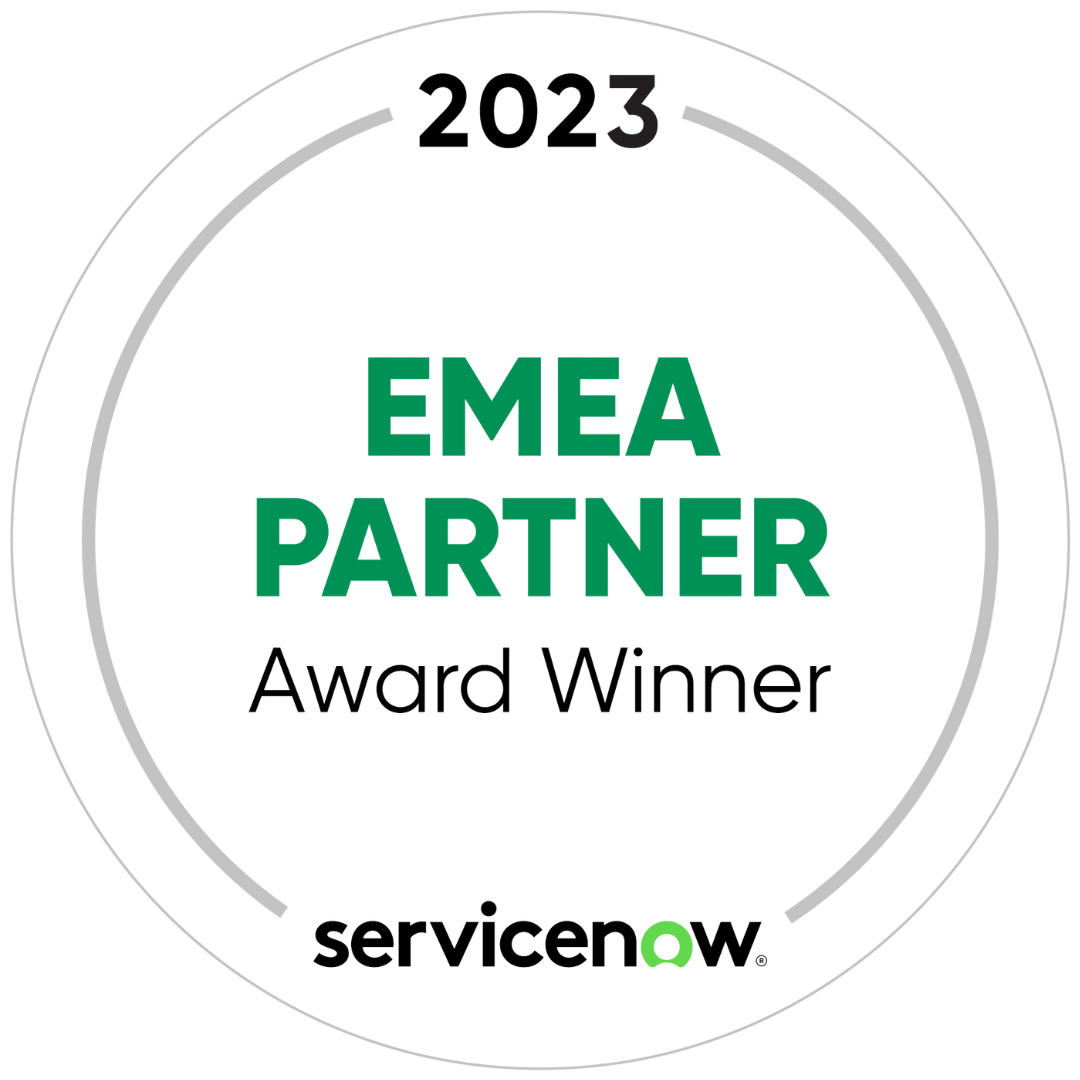 EMEA partner 2023 Service now certificate