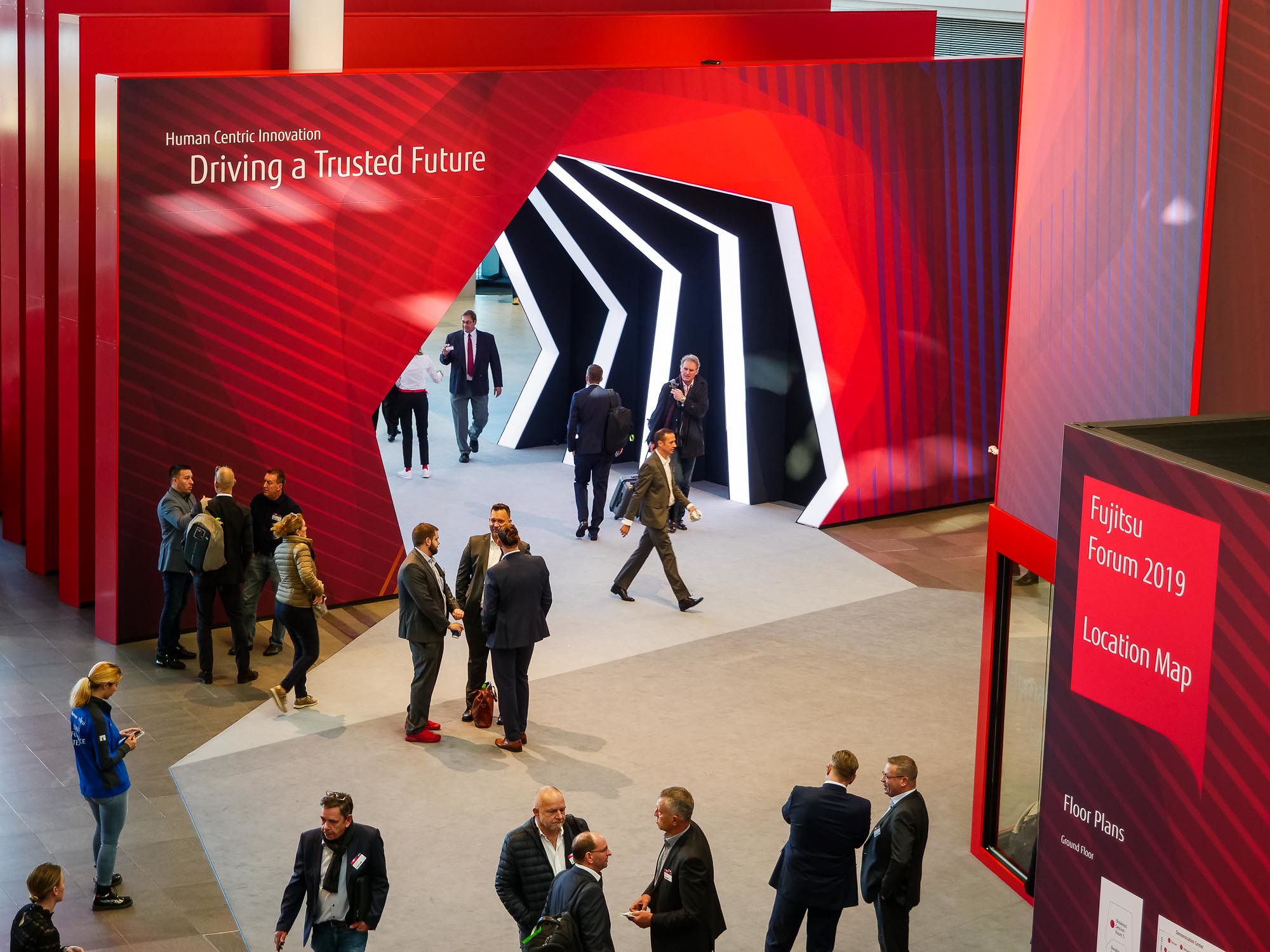 Main visual : How to drive your trusted future - Fujitsu Forum Munich 2019