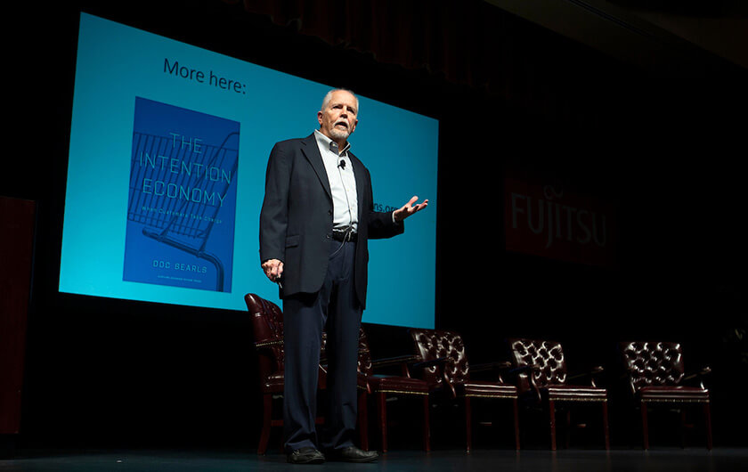 Photo: Doc Searls, advocate of Vendor Relationship Management, VRM