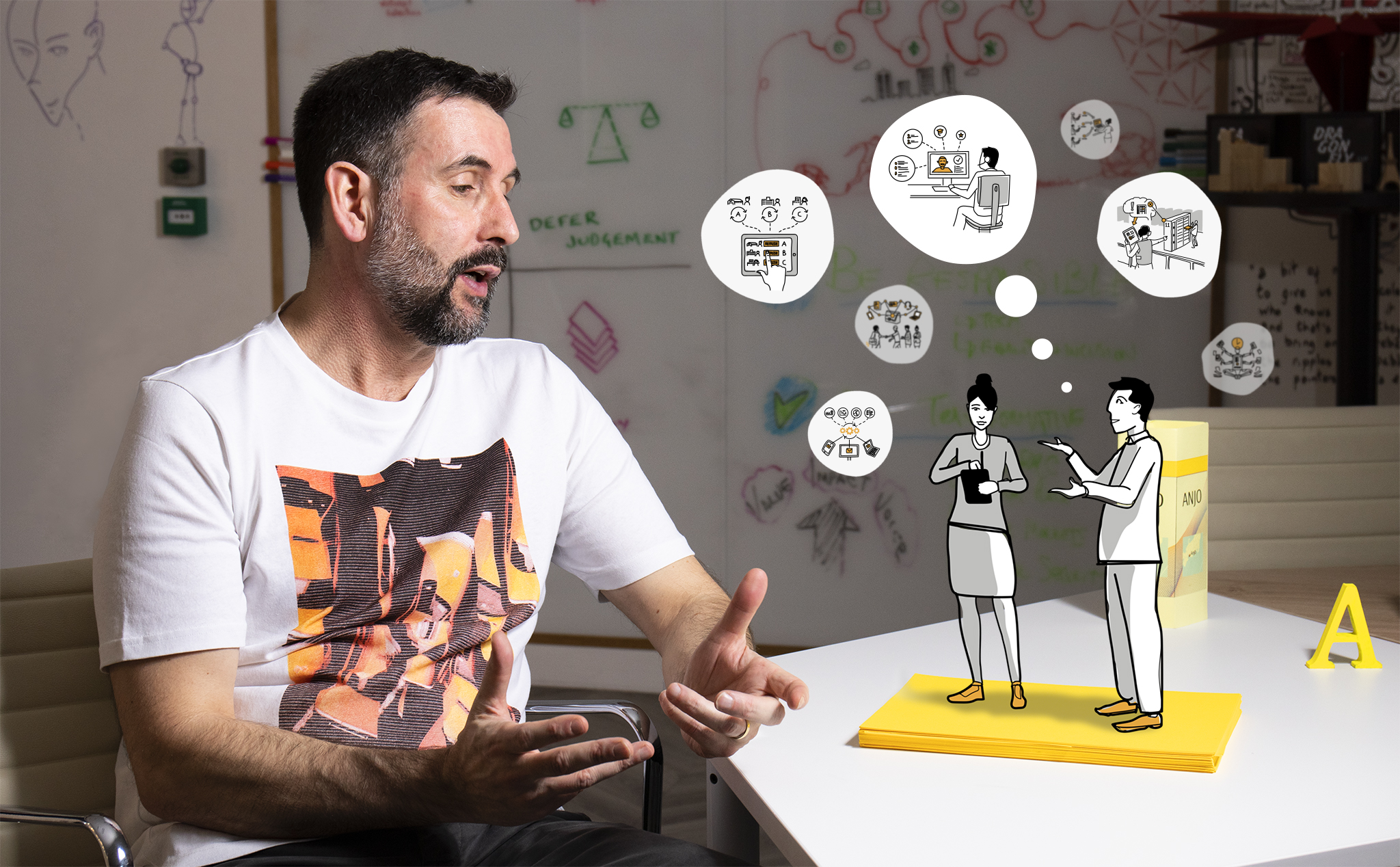 Main visual : Co-creating in a virtual world