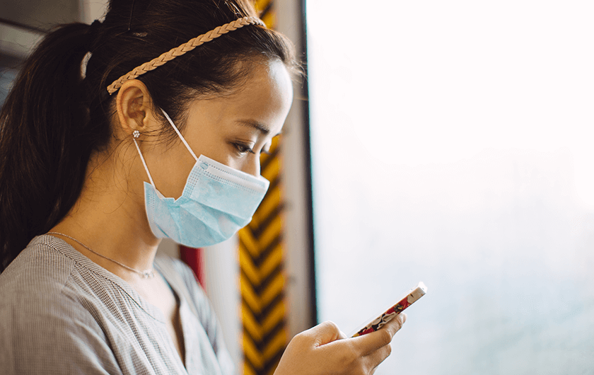 Main visual : Medical professionals and local government officials on the frontlines of the fight against coronavirus (Part 2): The use of health monitoring chatbots increases among local governments and public health centers