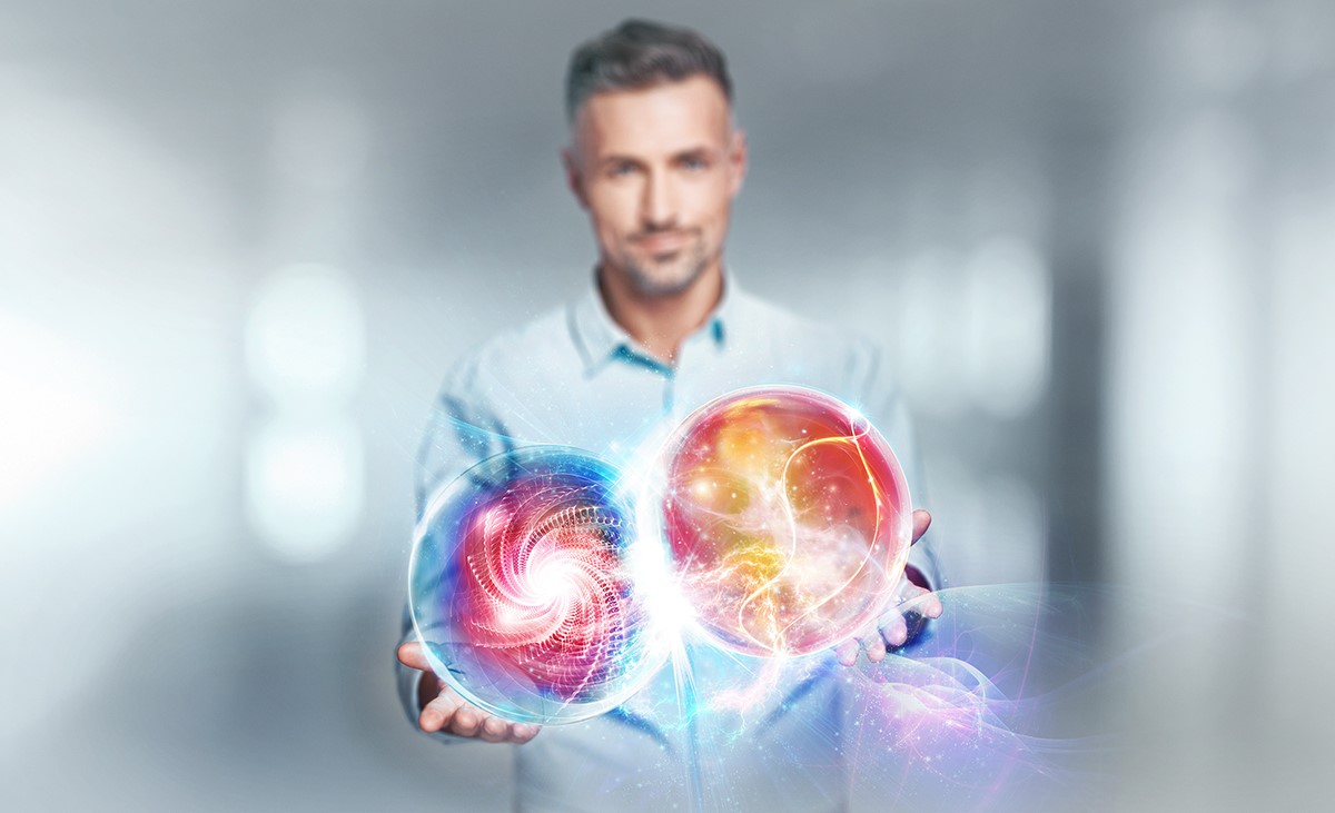 Main visual : Hybrid cloud – finding the optimal balance