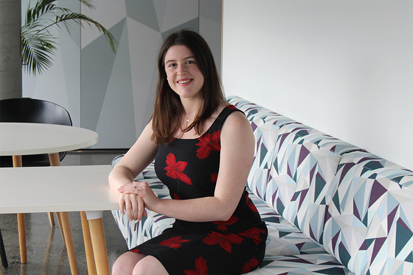 Photo : Rachel McLeod, Graduate – Digital Business Group Wellington, New Zealand