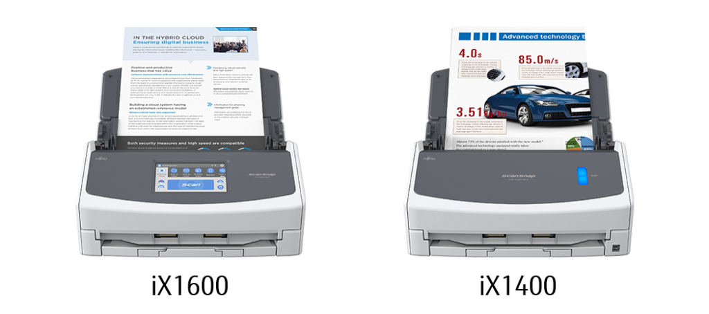 ScanSnap iX1600 & iX1400: bringing you a more efficient remote