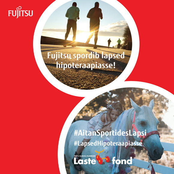 Fujitsu spordib lapsed hipoteraapiasse Fujitsu spordib lapsed hipoteraapiasse