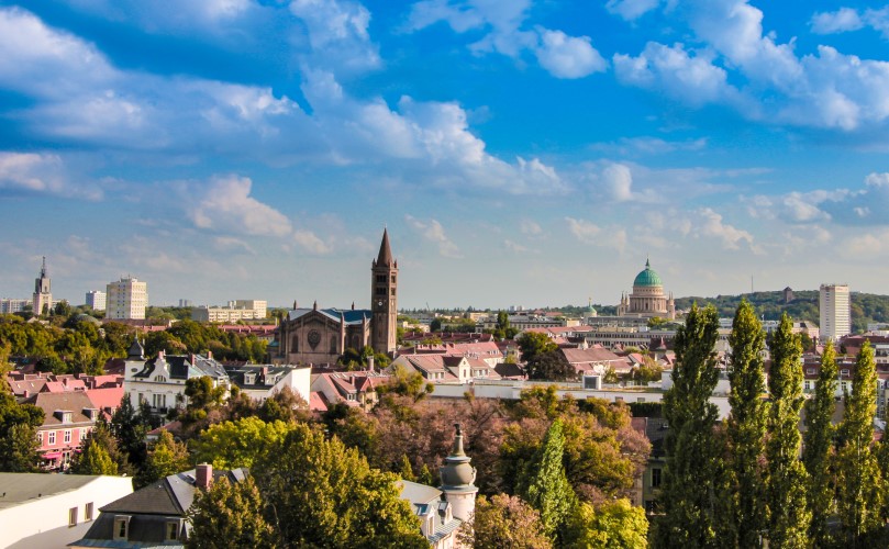  A panoramic view of Ljubljana, Slovenia