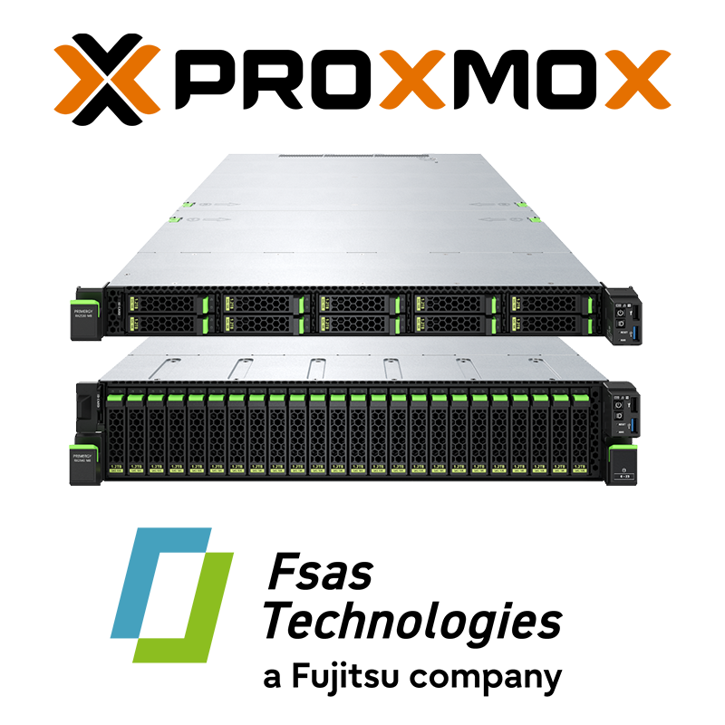 Proxmox PRIMERGY Fsas Technologies Banner