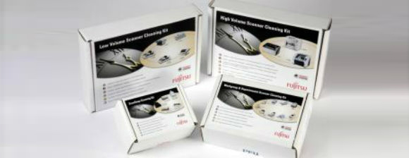 Scanner cleaning kits from Fujitsu