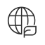 Icon representing Corporate Social Responsibility