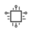 Icon representing Quantum Computing