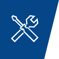 wrench and screwdriver