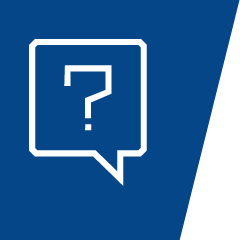 speech bubble with question mark