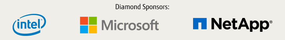 Diamond sponsor: NetApp