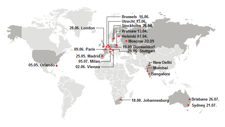 Locations 2016 Locations 2016