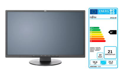 Display E22-8 TS Pro with EEC label A+ Display E22-8 TS Pro with EEC label A+