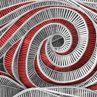 Red and grey spiral - Compliance