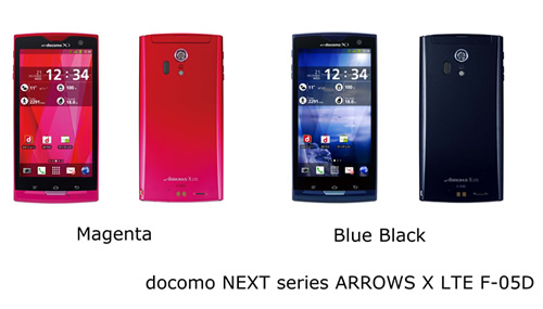 docomo NEXT series ARROWS X LTE F-05D