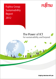 cover of Fujitsu Group Sustainability Report 2012