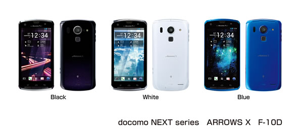 docomo NEXT series ARROWS X F-10D