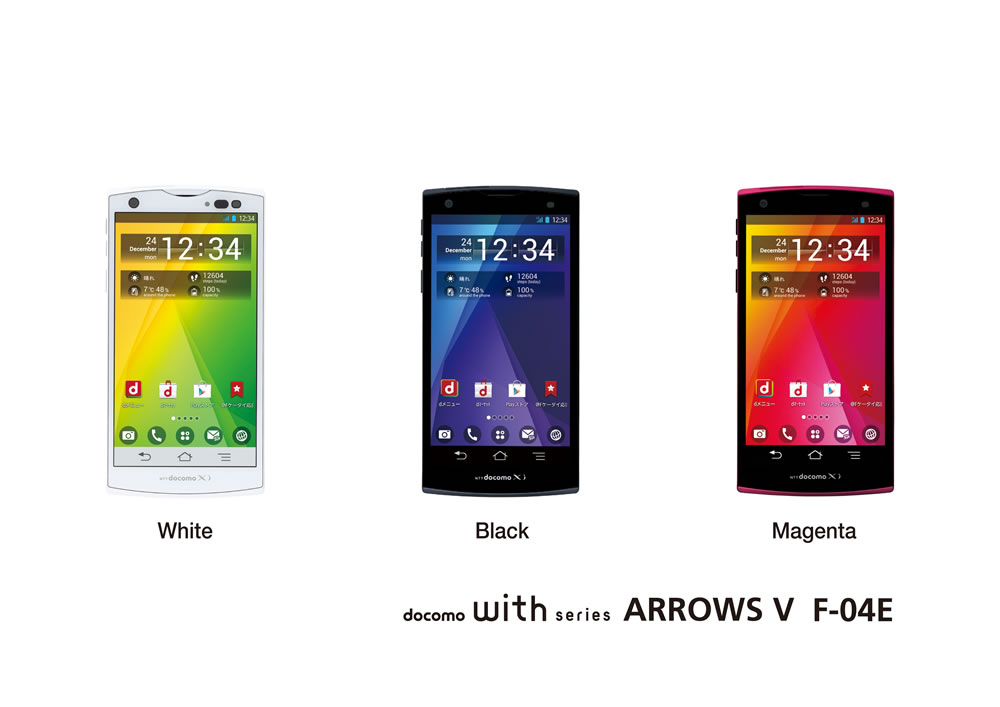 Fujitsu Introduces High Spec Smartphone Docomo With Series Arrows V F 04e Fujitsu Global
