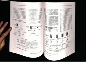 Figure 1: A sample photograph of a bound document