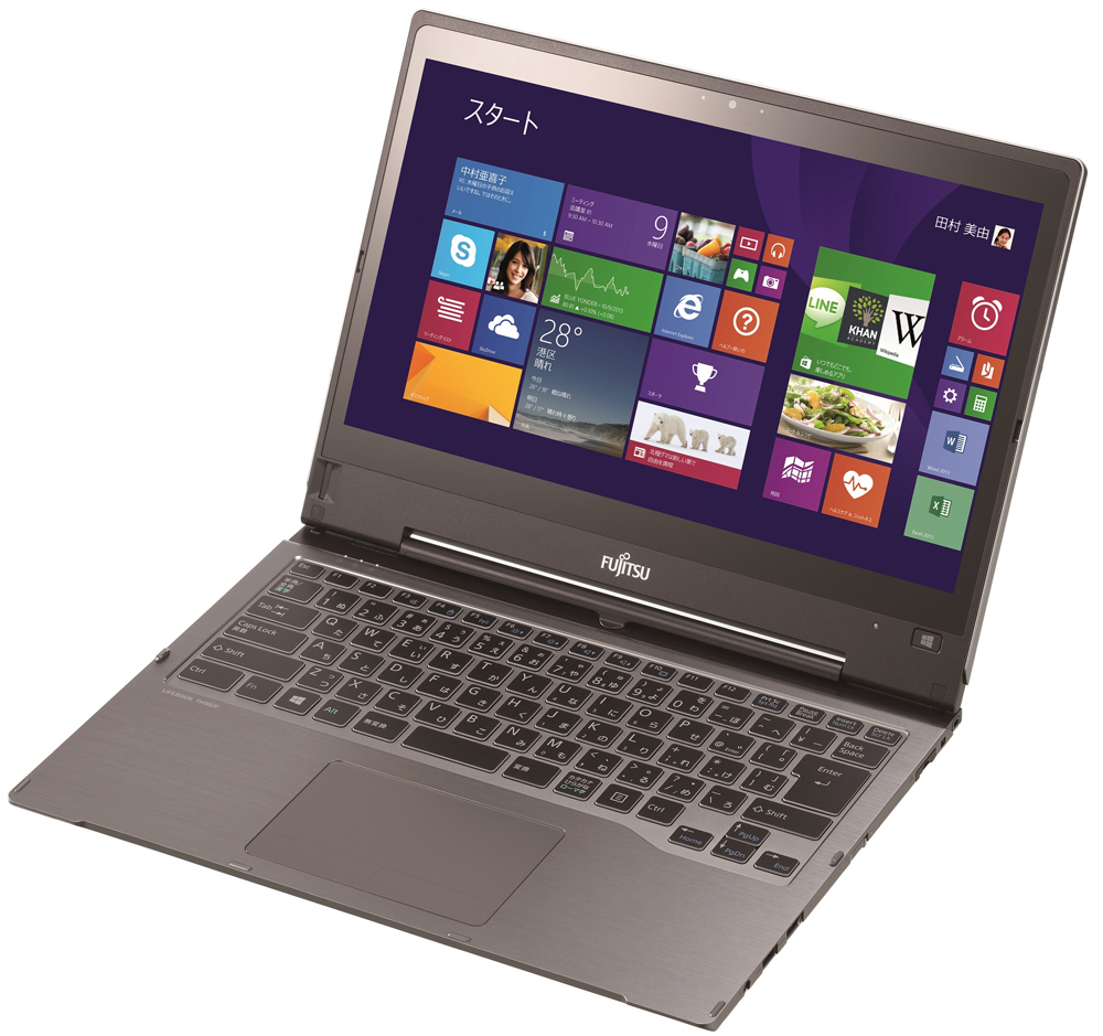 Fujitsu Introduces a Convertible UltrabookTM, the LIFEBOOK TH/P