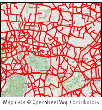 Figure 3: Route graph