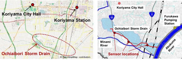 Figure 1: Location of operational trial