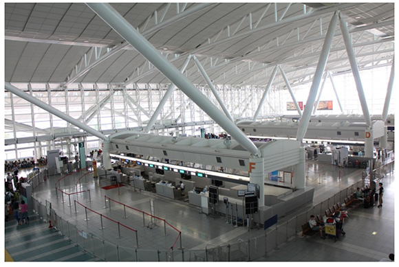 Figure 3: International terminal boarding procedures area