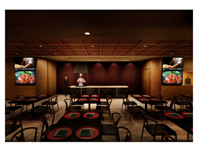 Figure 1.Interior view of Kikkoman Live Kitchen Tokyo