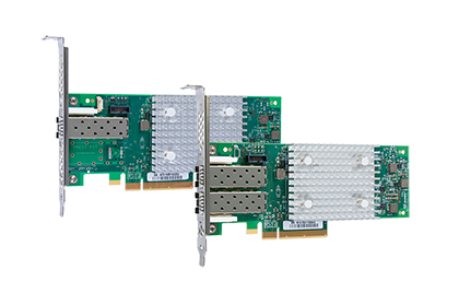 QLE2690 single port / QLE2692 dual port 16 Gbit PCIe 3.0 Host Bus Adapters