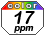 Color 17 ppm