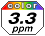 Color 3.3ppm