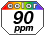 Color 90 ppm