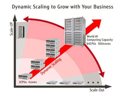 Figure 01:Dynamic Scaling to Grow with Your Business