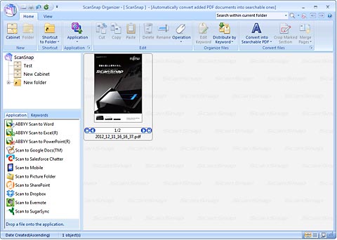ScanSnap Organizer 001 - Fujitsu Global