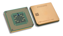 Photo of SPARC64 VIIVII+/VI Processors.