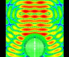 Multilayer sphere irradiated by electromagnetic waves
