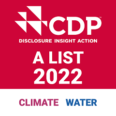Climate AND Water A List stamp 2022