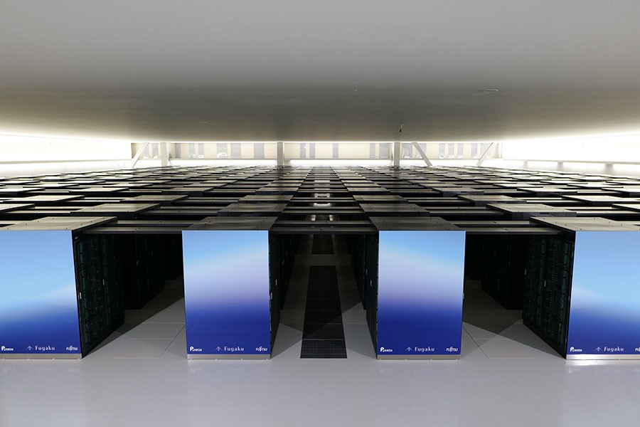 Figure 1. RIKEN‘s supercomputer Fugaku ©RIKEN