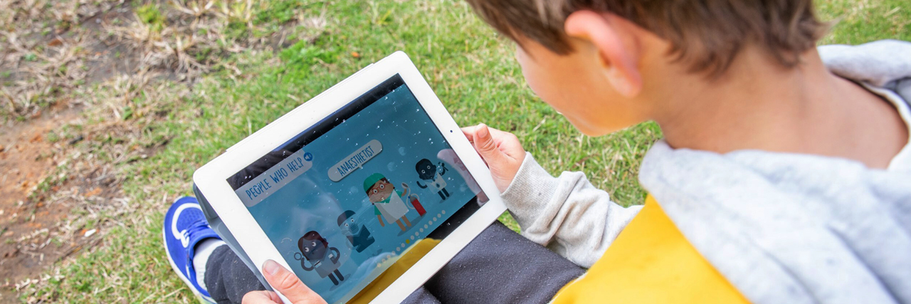 Digitally supporting kids impacted by cancer
