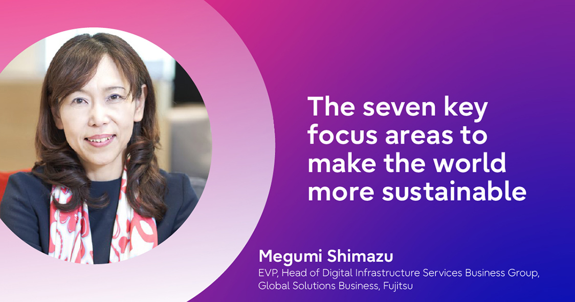 Megumi Shimazu, Head of Global Solutions Business, Fujitsu